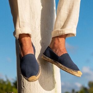 Men’s Soludos Espadrilles Navy Size 10